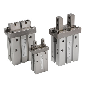 SMC Type Air Doigt Cylindre MHZ2-10D MHZ2-16D MHZ2-20D MHZ2-25D <span class=keywords><strong>Pneumatique</strong></span> Air Grapper HOFUJNG 3Ply/KN95 Masque Machine Nez Fil - Product Image 2