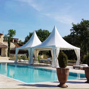 Customized Size Aluminium Alloy Pagoda Tent with White PVC Cover for Exhibitions-Easy Setup - Product Image 3