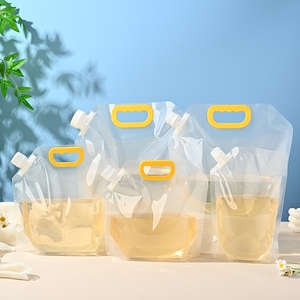 Sachet Doypack imprimé personnalisé, résistant à l'humidité, avec bec verseur, pour le stockage alimentaire (jus, boissons, aliments pour bébés, céréales, lait) - Product Image 6