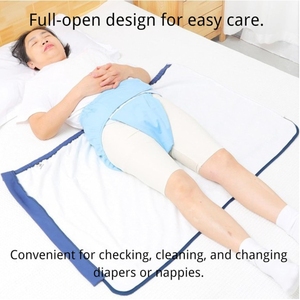 Protège-draps absorbants lavables pour incontinence avec fermetures à boutons, couvre-<span class=keywords><strong>couche</strong></span> imperméable pour personnes âgées, post-opératoire et règles abondantes - Product Image 6