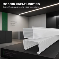 Couverture de lumière LED en acrylique PMMA, lentille de diffusion Fresnel pour lumière linéaire LED, taille personnalisée, fabrication OEM, vente en gros