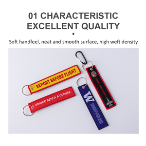 Cao Cấp Tùy Chỉnh Dệt Chuyển Nhiệt In Thân Thiện Với Môi Thép Không Gỉ Móc Khóa Cá Nhân Phim Hoạt Hình Động Vật Gấu Trúc - Product Image 2