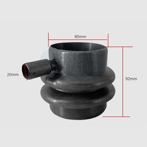 ข้อต่อ<span class=keywords><strong>ยาง</strong></span>นิ่มที่ขับเคลื่อนด้วยไฟฟ้าพร้อมท่อระบายน้ำล้นสำหรับอุปกรณ์<span class=keywords><strong>ซัก</strong></span><span class=keywords><strong>ผ้า</strong></span>อุตสาหกรรมและการเชื่อมต่อเครื่องซักผ้า - Product Image 1