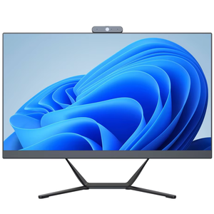 Barebone 23.8 Inch AIO PC New All-in-One Office <strong>Computer</strong> H610 Motherboard SSD Hard Drive for Business <strong>Use</strong> - Product Image 1