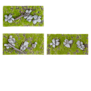 Simuliertes Moos und Flechten für Miniatur-Landschaftsgestaltung, Modellbau-Material, DIY Rasen-Stein-Ornament-Set - Product Image 2