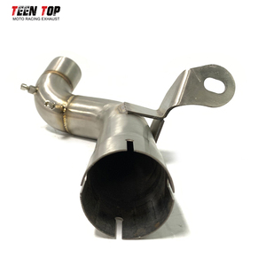 Tubo de escape de acero inoxidable para motocicleta, pieza central, tamaño de stock para <span class=keywords><strong>BMW</strong></span> F750 <span class=keywords><strong>F850</strong></span> <span class=keywords><strong>GS</strong></span> <span class=keywords><strong>Adventure</strong></span> 2018-2021 - Product Image 3