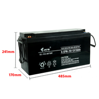 Baterai Forklift Listrik 6PzS750/48V750Ah Aki Timbal Asam Tertutup, Daya Tahan 5-7 Tahun, Dapat Diisi Ulang untuk Forklift Model EFG 316n~320n
