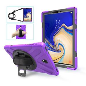 Étui pour tablette de Camouflage violet pour Samsung <span class=keywords><strong>Galaxy</strong></span> <span class=keywords><strong>Tab</strong></span> <span class=keywords><strong>S4</strong></span> T830 T835 T837 coque arrière en silicone - Product Image 2
