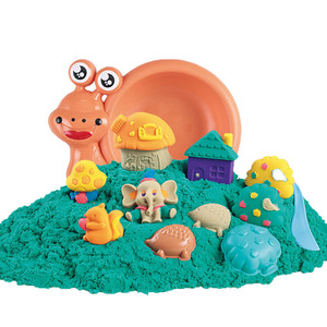 Arena Sensorial de 400 g y Juego de Arena, Arena Mágica, Arcilla y Masa, Juguete Educativo para Niños, Juguetes de Ilustración para Jardín de Infancia, Regalos de Navidad - Product Image 1