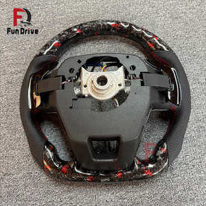 <span class=keywords><strong>พวงมาลัย</strong></span>คาร์บอนไฟเบอร์สีแดงแบบฟอร์จ ลดราคาพิเศษ สำหรับรถยนต์โตโยต้า โคโรลล่า ฟอร์จูนเนอร์ แลนด์ ครุยเซอร์ LC300 LC200 LC150 ไฮลักซ์ N70 N80 ปราโด - Product Image 6