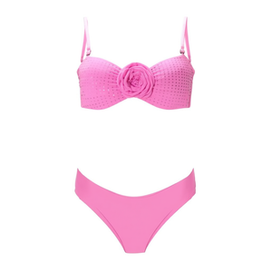 Costume da bagno intero taglie forti con controllo pancia, monokini sexy e coprente per la spiaggia, taglie 42 44 46 48, nero, champagne, rosa - Product Image 2