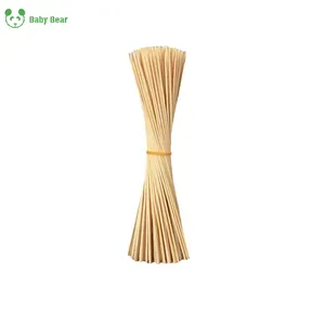 Bastone di bambù all'ingrosso per fare incenso kite bastoncini di bambù bbq bastoncini