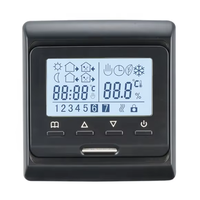 Thermostat à affichage numérique LCD E51.716 Thermostat programmable 10A Régulateur de température