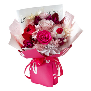 2025 Preserved Flower Bouquets Cross Border Christmas Gifts <strong>Roses</strong> Ready Made Gifts Preserved Flower Bouquets - Product Image 5