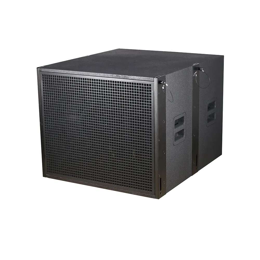 Dual 18 inch subwoofer dj muziek apparatuur subwoofer subwoofer 18