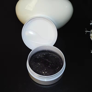 Masque pour les yeux Starry Sky, magnifique masque pour les yeux en hydrogel noir pailleté pour réduire les <span class=keywords><strong>cernes</strong></span> et les poches sous les yeux - Product Image 2