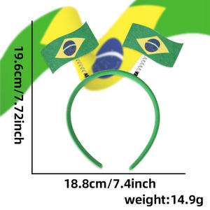 Bandeau de tête avec <span class=keywords><strong>petit</strong></span> drapeau de tous les <span class=keywords><strong>pays</strong></span> pour la promotion, design populaire de drapeaux nationaux pour les fans de football, match de football populaire 2026 - Product Image 2