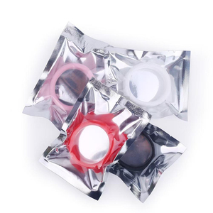 Ensemble d'anneaux péniens en silicone de haute qualité pour retarder l'éjaculation masculine avec vibrateur - Jouets sexuels pour couples imperméables et écologiques - Product Image 5