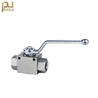 Vanne à bille hydraulique haute pression en acier inoxydable série KHBT3K-ZG KHBT3K-ZG1/4 3/8 1/2 3/4 1 1-1/4 1-1/2 2
