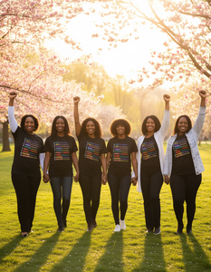 T-shirt da donna 100% cotone, vestibilità regolare, girocollo, stampa femminista, camicia per celebrare le donne forti, per la Giornata Internazionale della Donna - Product Image 2