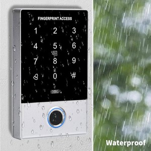 Lettore di Schede RFID e Tastiera per <span class=keywords><strong>Controllo</strong></span> Accessi Autonomo con Impronta Digitale, Sistema di Sicurezza per Porte, Controller RFID EM 125KHZ - Product Image 4