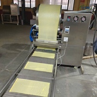 Machine commerciale électrique pour galettes de canard rôti, machine à croûtes rondes pour rouleaux de printemps, lumpia, sariwa, rouleaux d'été