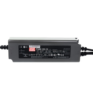 Controlador LED Mean Well PWM-120-12 de 120W, 12V, 10A, IP67, de un solo canal para proyector LED - Product Image 1