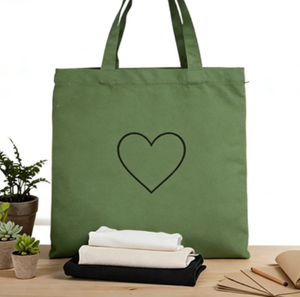 Bolsa de Lona Bonita, Bolsa de Mano de Lona Resistente, Bolsa de Viaje, Bolsa Casual de Fin de Semana - Product Image 1