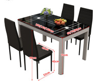 Ensemble table et chaises de salle à manger en bois de style européen 2026, sculpté à la main, gain de place, usage commercial pour restaurant
