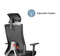 Vente en gros de chaise de bureau grande taille directeur PDG directeur fauteuil maille ergonomique conférence réunion chaises de bureau à domicile pivotant