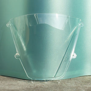 Pare-brise de moto TECO en polycarbonate acrylique transparent neuf, épaisseur 3,0 mm, avec garantie d'un an pour Yamaha R9 2025 - Product Image 1