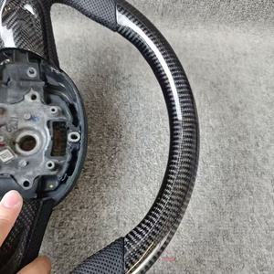 Volant en fibre de carbone véritable pour BMW <span class=keywords><strong>Mini</strong></span> JCW R56 F56 F54 F55 F60, intérieur automobile, 2013 2014 2015 2017 2018 2019 2020 <span class=keywords><strong>2022</strong></span> - Product Image 5
