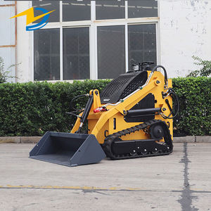 Haute Qualité Mini Électrique Skid Steer Loader Piste Jardin Steer Attachment Livraison Gratuite Moteur PLC Core Composants à Vendre - Product Image 1
