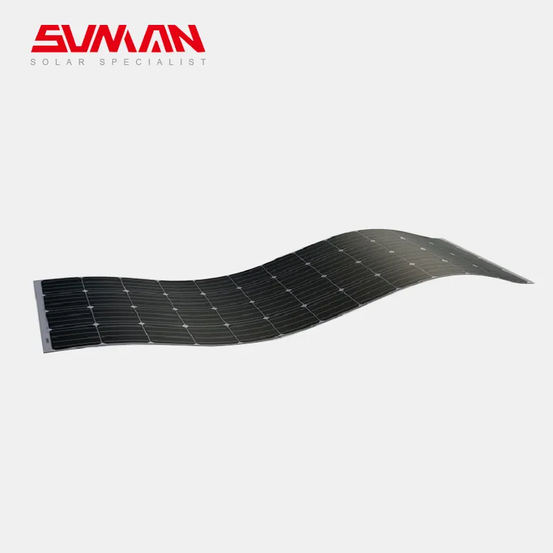 Factory Direct Supplier Sunman 48V Thin Film Flexible Solar Panels Manufacturer Monocrystalline Silicon Solar Panel Set Pv Modul