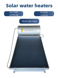 Système de chauffe-eau <span class=keywords><strong>solaire</strong></span> pour la <span class=keywords><strong>maison</strong></span>, capacité de 150L à 300L, auxiliaire électrique, chauffe-eau <span class=keywords><strong>solaire</strong></span> certifié Key Mark - Product Image 1