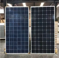 Panneau Solaire PERC Tout Noir 100W-500W Qualité Supérieure Puissance Maximale CE pour une Efficacité de 18%-25% Garantie 12 Ans