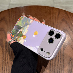 Coque de téléphone <span class=keywords><strong>Le</strong></span> <span class=keywords><strong>Petit</strong></span> <span class=keywords><strong>Prince</strong></span> du Coucher de Soleil pour iPhone 17 Pro Max, Nouvelle Protection Intégrale Unisexe Anti-chute en Verre Trempé - Product Image 4