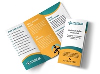 Pamphlets et dépliants personnalisés imprimés en offset sur papier d'art de haute qualité, laminés avec film, pliés (formats A1-A6, 2-4 volets)