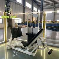 Presse à pectoraux inclinée série M CYB pour la partie supérieure du torse, les épaules et les triceps, usage commercial, robuste, à charge de plaques, couleur personnalisable