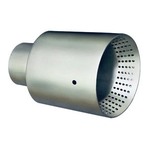 Punta de <span class=keywords><strong>escape</strong></span> de fibra de carbono universal para silenciador <span class=keywords><strong>Akrapovic</strong></span> | Doble <span class=keywords><strong>Salida</strong></span> de acero inoxidable negro MATE | Varios tamaños disponibles - Product Image 2