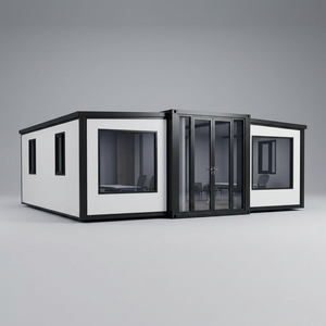 Casa Container Espandibile a Doppia Ala per Residenza Familiare e Cabina Vacanze con <span class=keywords><strong>Camera</strong></span> da Letto, Bagno e Cucina Inclusi - Product Image 2