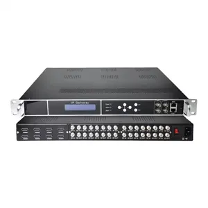 FTA IPTV Encoder Headend Tuner RF ATSC-T para IP Gateway para RF Converter