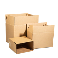 Caja de envío de cartón corrugado personalizada de fábrica Tengen, cajas grandes de almacenamiento de embalaje, caja de zapatos de ropa para hombres, se acepta