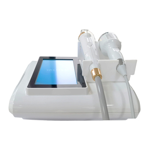 Appareil de beauté pour la peau 2 en 1 EMS RF, appareil de micro-aiguilletage de bureau avec 4 embouts pour le soin de rajeunissement de la peau - Product Image 2
