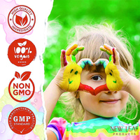 Bonbons Gélifiés Véganes aux Pectines Bears Candy, Compléments Alimentaires Stimulant l'Immunité, Multivitamines Gélifiées pour Enfants
