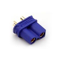Connecteurs de montage sur panneau Amass Xt 30U pour l'automobile, 230V, cuivre, 20A, connecteur mâle/femelle XT30U-M/XT30U-F, laiton, 2P