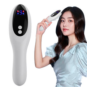 Heißes Verkaufs produkt Rot Blau Lila Lichttherapie Vibration Kopfhaut <span class=keywords><strong>massage</strong></span> bürste Haarwuchs <span class=keywords><strong>massage</strong></span> gerät Elektrischer <span class=keywords><strong>Massage</strong></span> kamm - Product Image 1