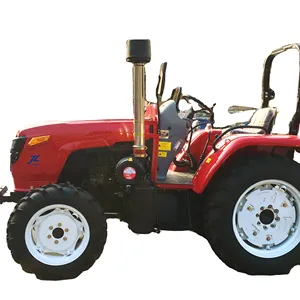 Factory supply wd40 Cheap Tractors for agriculture 4X4wd 40HP 45HP 50HP wheeled type tractors wd-40 wd40 40wd with loader