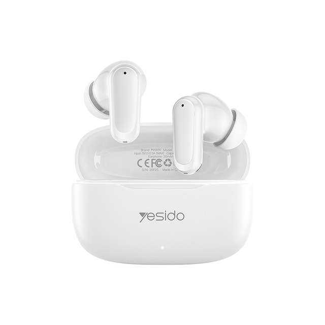 Yesido BT5.4 Touch Remote Control TWS Wireless Headphone Long Using Time Steren Sound Wireless Earphone TWS38