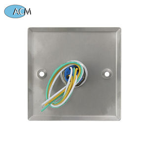 12V NC/NO/COM アクセス制御システム用金属プッシュスイッチ ドアリリース出口ボタン - Product Image 5